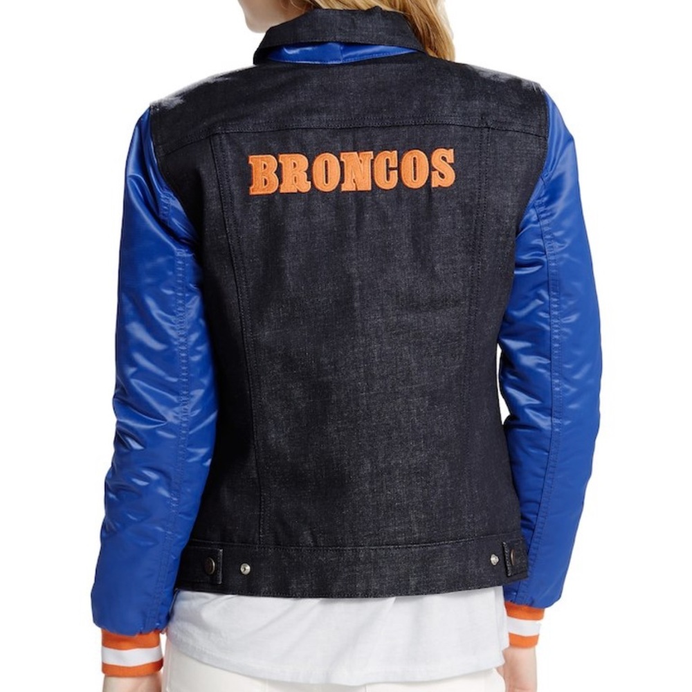 ⛔️SOLD⛔️Levi’s NFL Denver Broncos Denim Trucker Jacket
